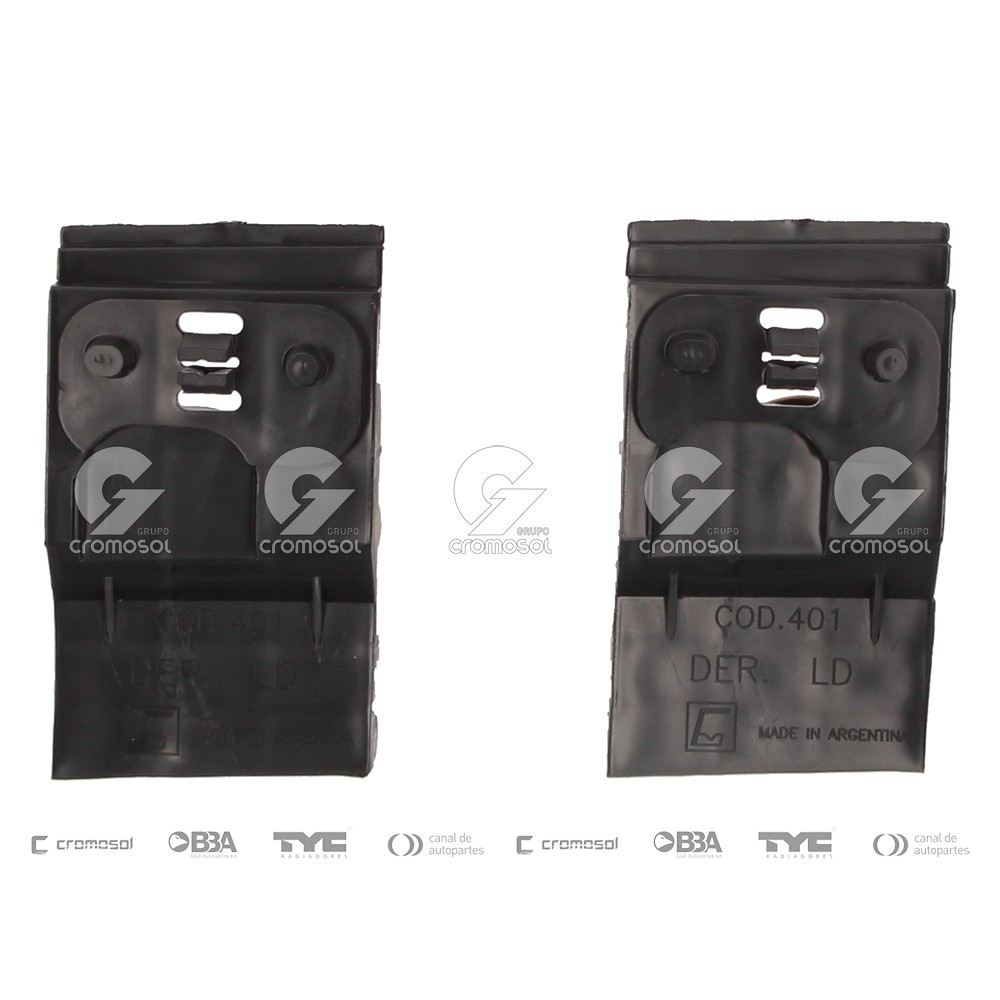 Soporte de paragolpe delantero para Chevrolet Corsa Classic (Derecho)