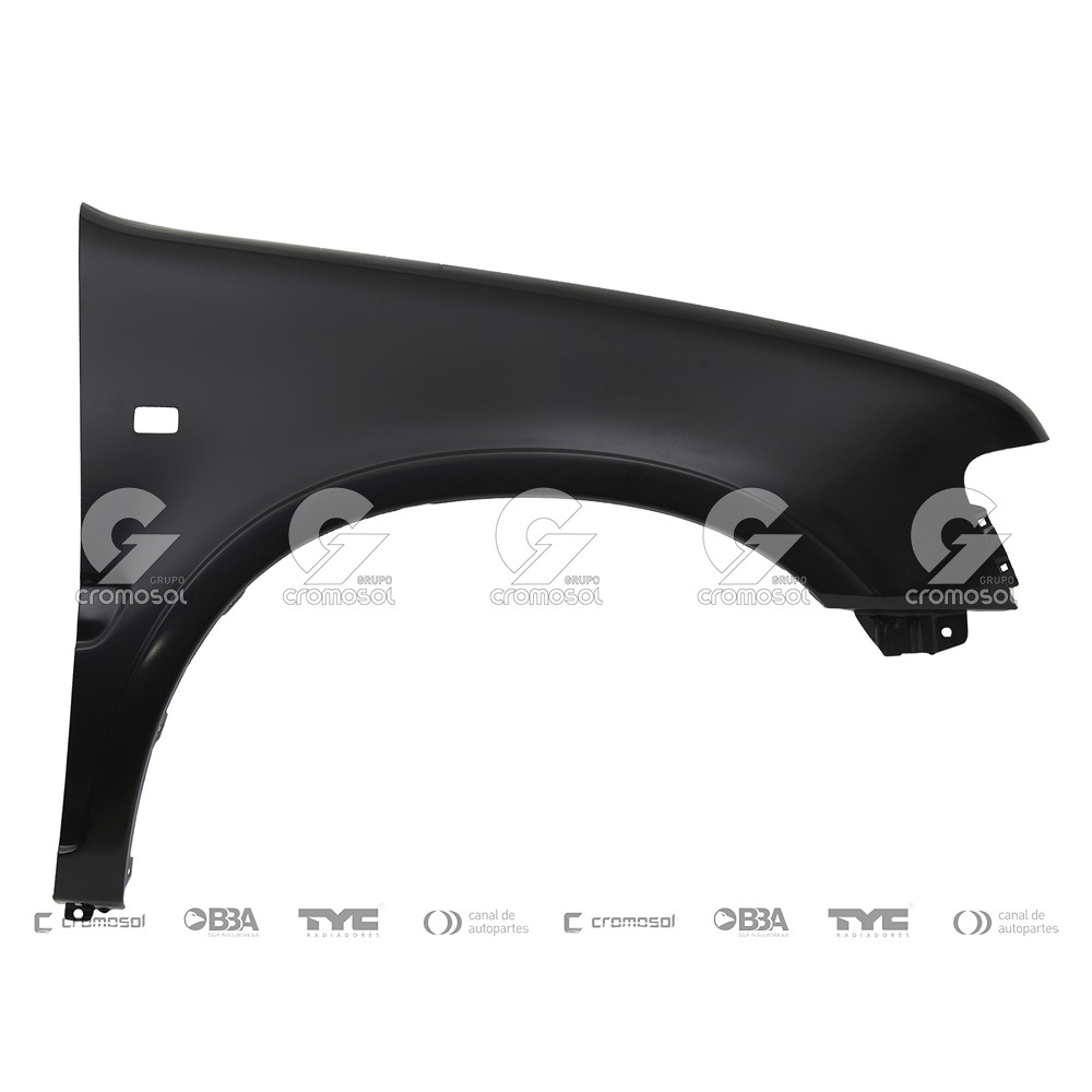 Guardabarro delantero para Chevrolet P.UP LUV F2 97-04 (Derecho)
