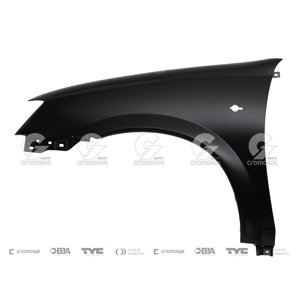 Guardabarro delantero para Chevrolet Classic 10-16 (Izquierdo)