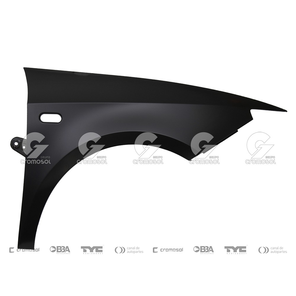 Banda de paragolpe delantero para Volkswagen Passat B5-II (Derecho)