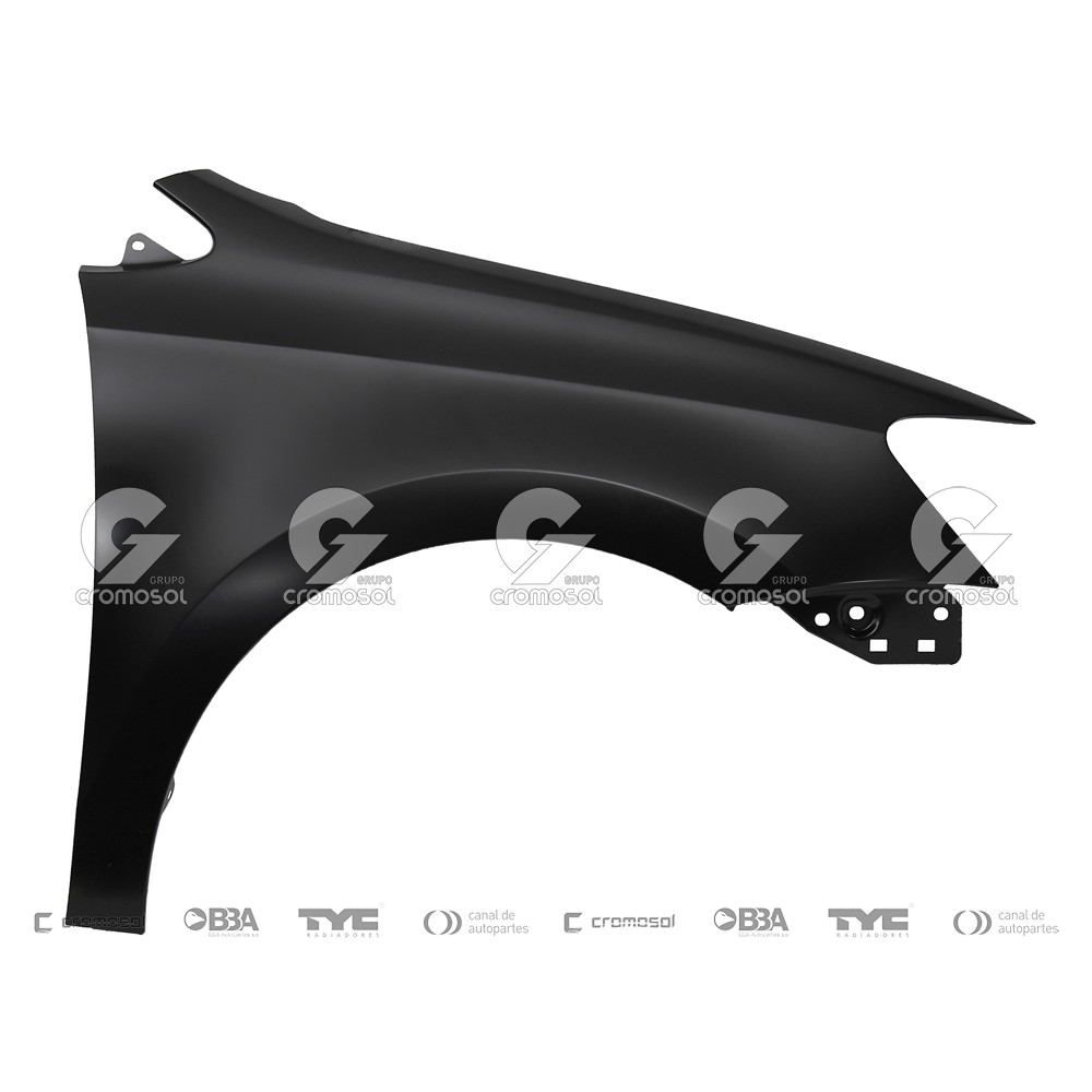 Guardabarro delantero para Volkswagen Polo G5 Sedán 15-18 (Derecho)