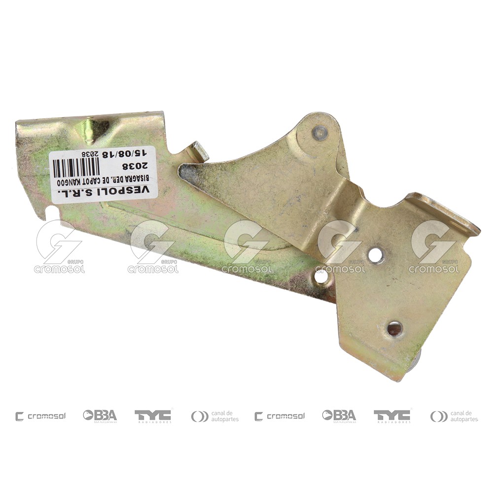 Bisagra de capot para Renault Kangoo F1 (Derecho)