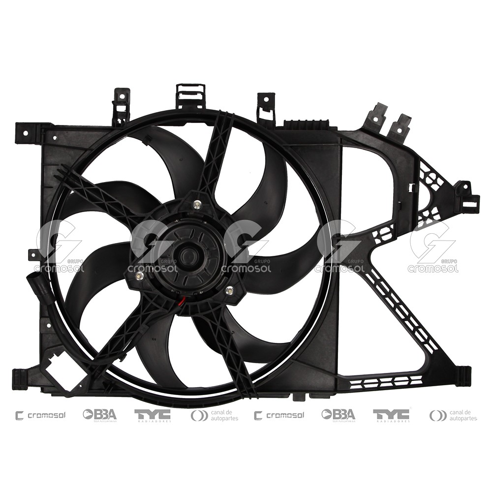 Electroventilador para Chevrolet Corsa II 02-11