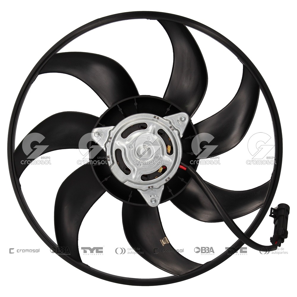 Electroventilador para Fiat Idea F2 10-16
