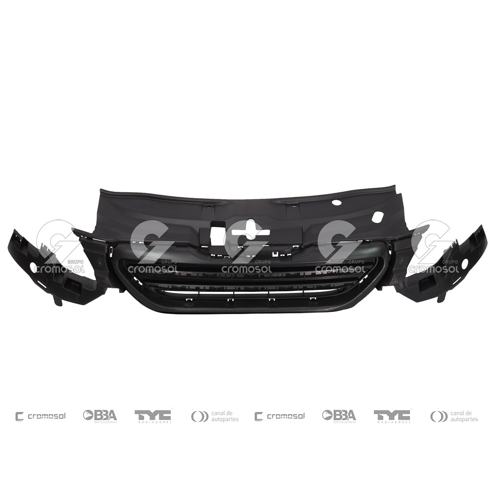 Rejilla central para Peugeot 2008