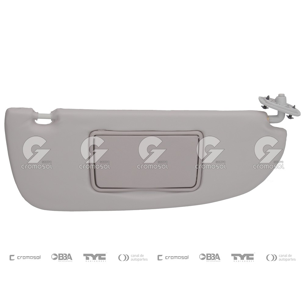 Visera parasol para Peugeot 206 F1 99-04 (Derecho)