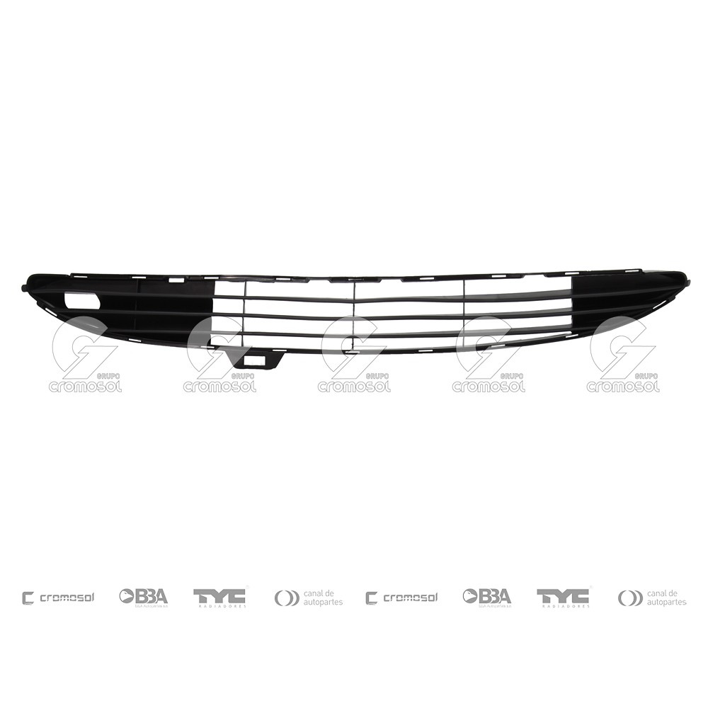 Rejilla/grilla central para Peugeot 206 F1