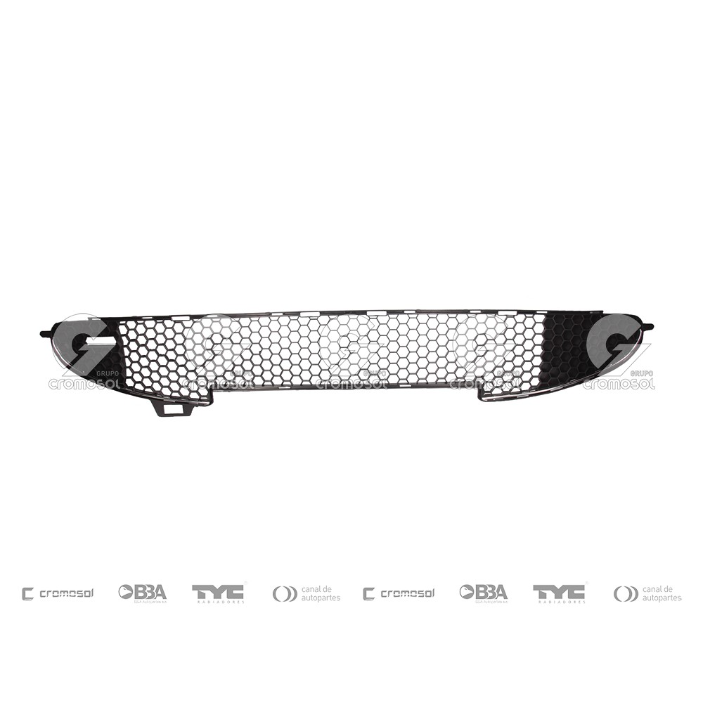 Rejilla/grilla central para Peugeot 206 F2