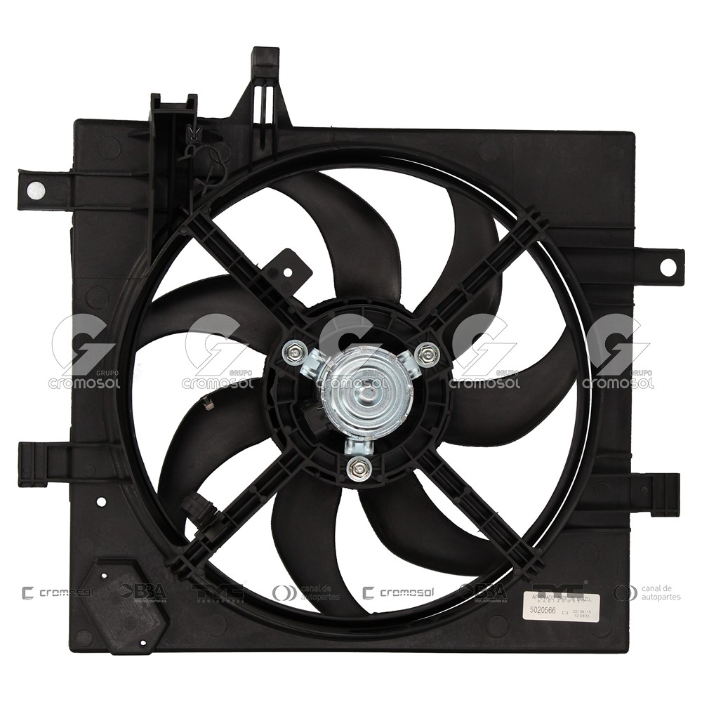 Electroventilador para Fiat Palio F1 01-07
