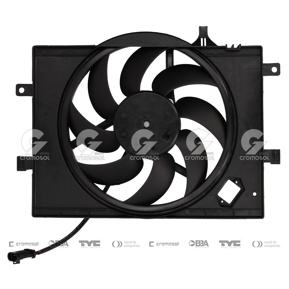 Electroventilador para Fiat Idea F1 05-10
