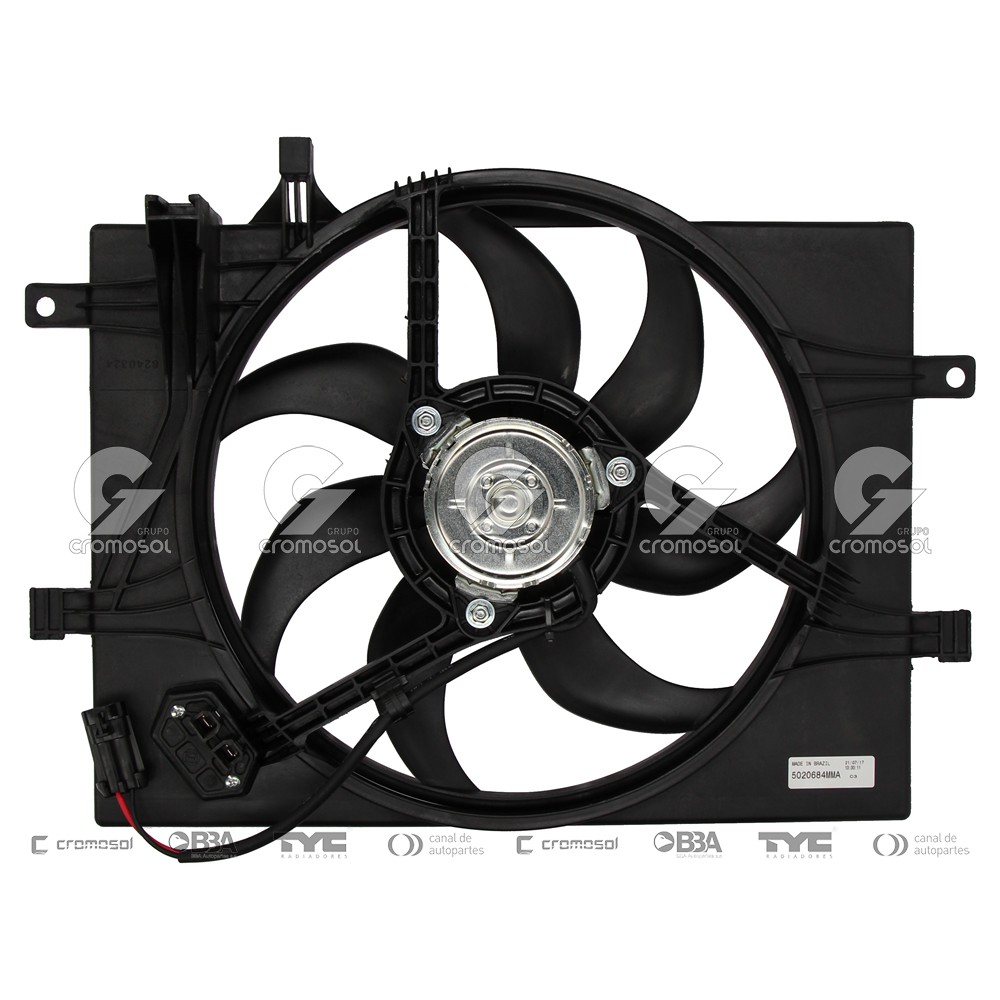 Electroventilador para Fiat Palio Adventure F3 09-13