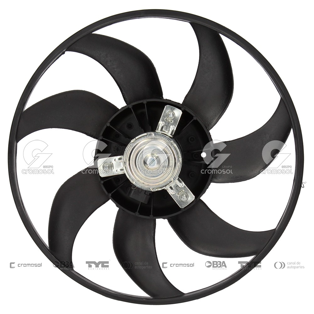 Electroventilador para Fiat Fiorino F2 04-14