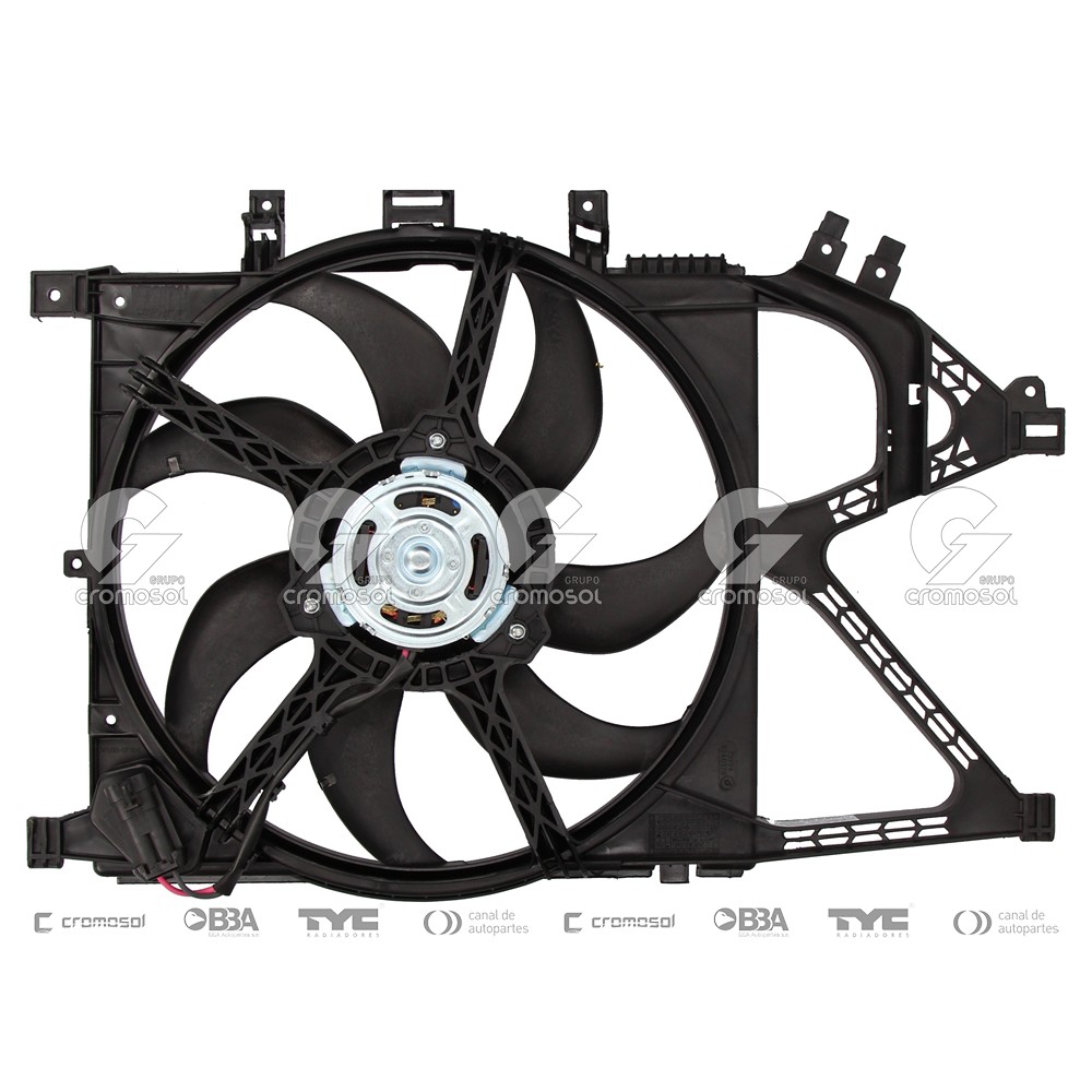 Electroventilador para Chevrolet Corsa II 02-11