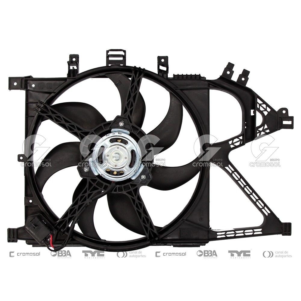 Electroventilador para Chevrolet Corsa II 02-11