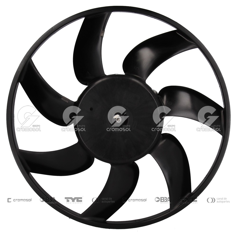 Electroventilador para Fiat Fiorino (XMF) 14-22