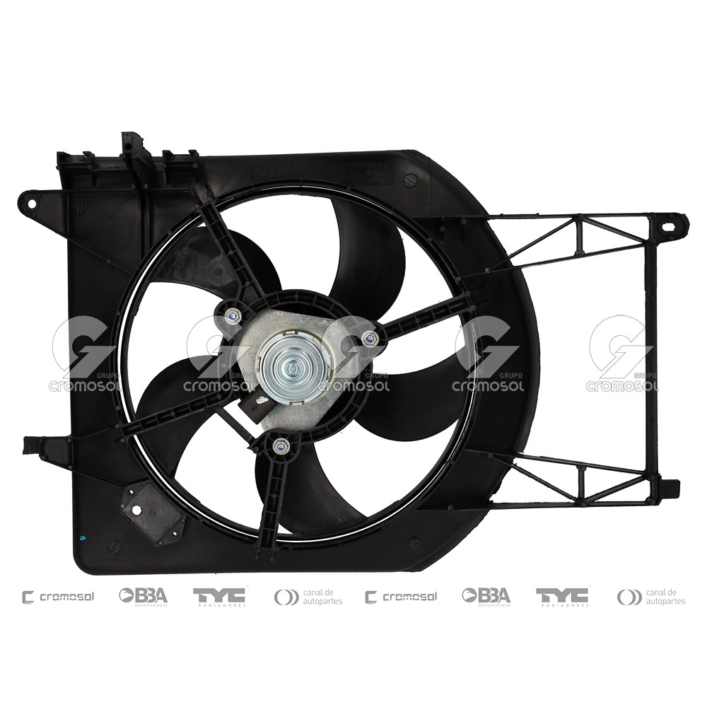 Electroventilador para Fiat Idea F2 10-16