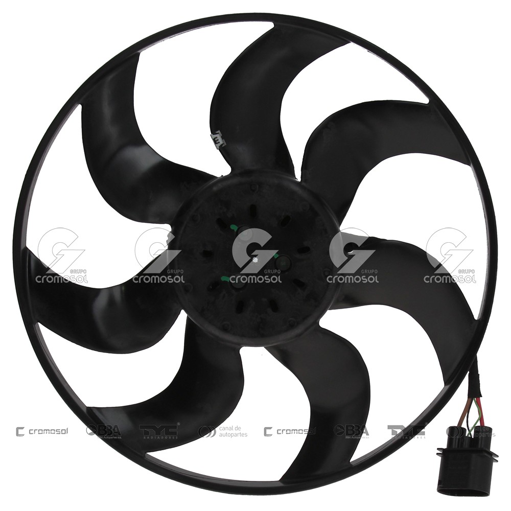Electroventilador para Volkswagen Polo G5 Sedán 15-18