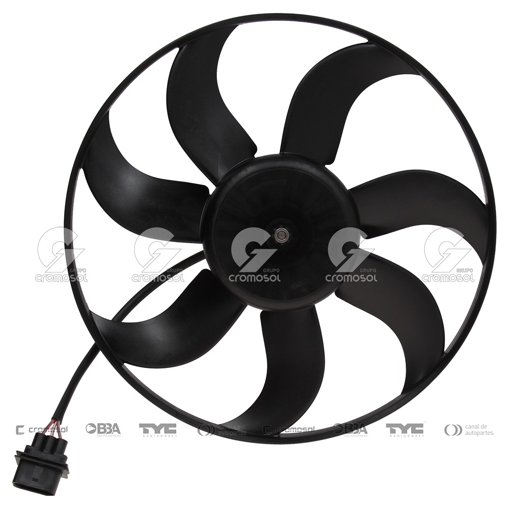 Electroventilador para Volkswagen Polo G5 Sedán 15-18