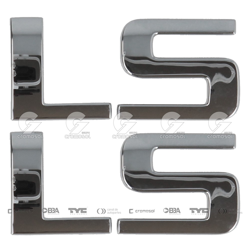 Insignia para Chevrolet Agile F1