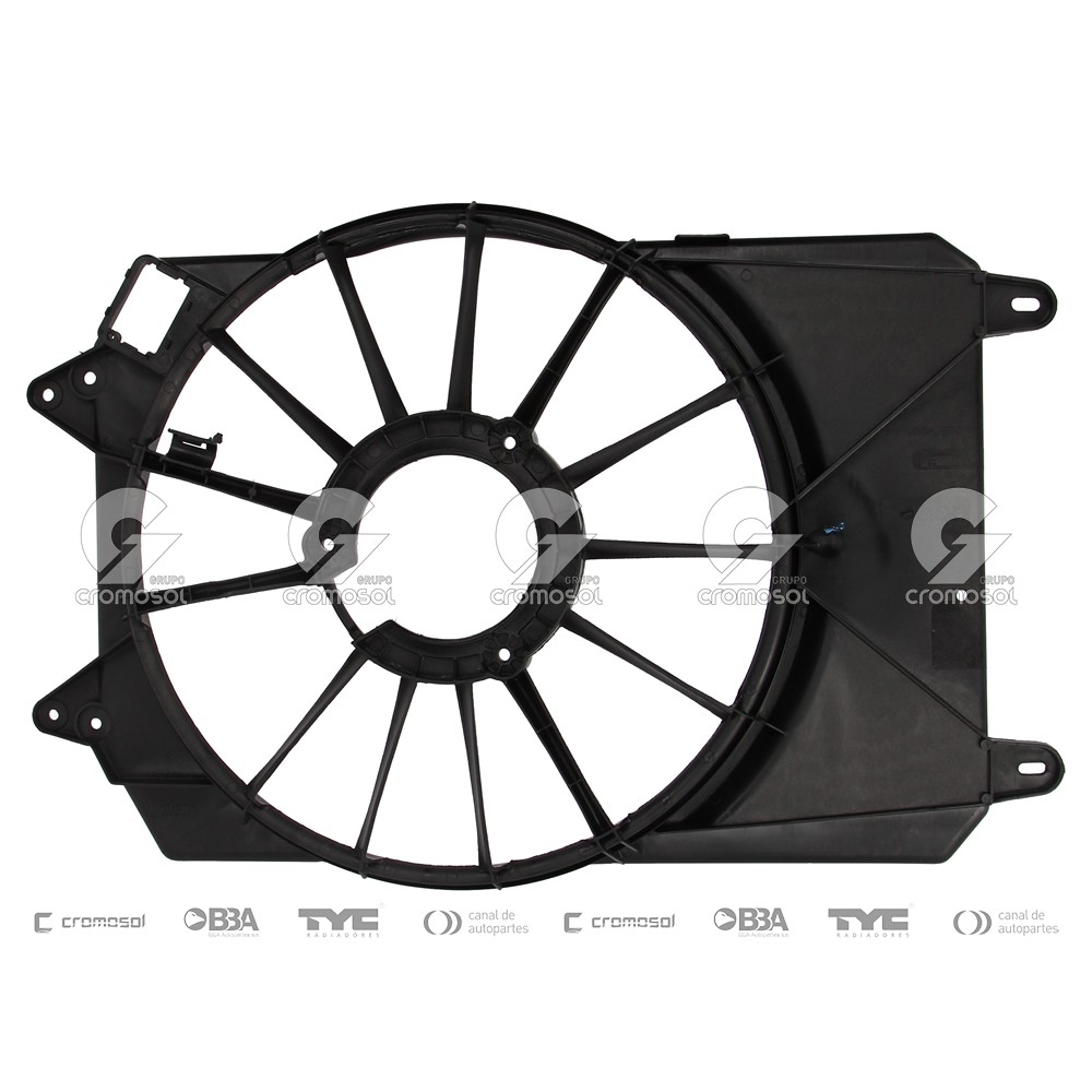Encauzador para Fiat Fiorino (XMF) 14-22