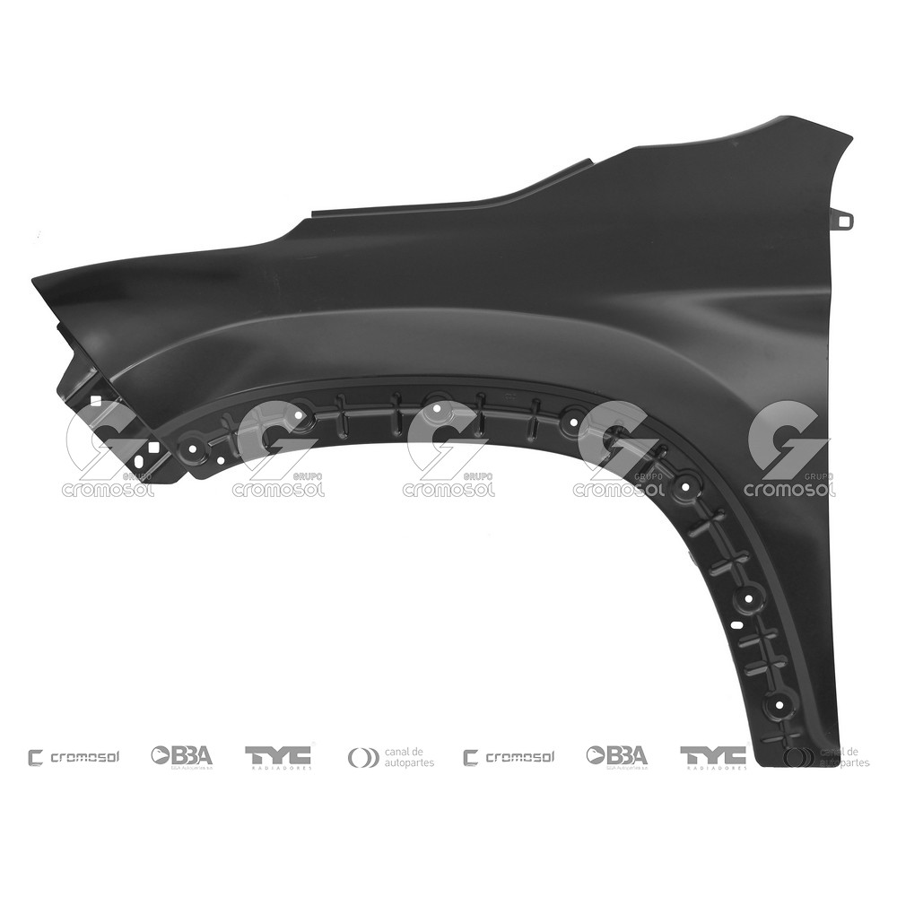 Guardabarro delantero para Fiat Toro 16-21 (Izquierdo)