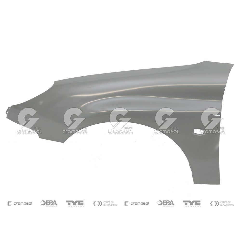 Guardabarro delantero para Peugeot 206 F1 99-04 (Izquierdo)