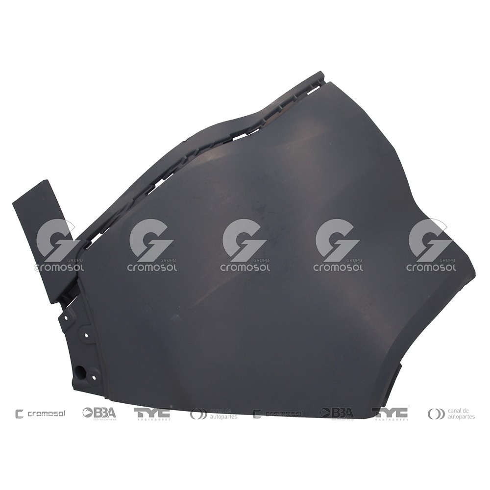 Puntera de paragolpe trasero para Fiat Toro (Derecho)