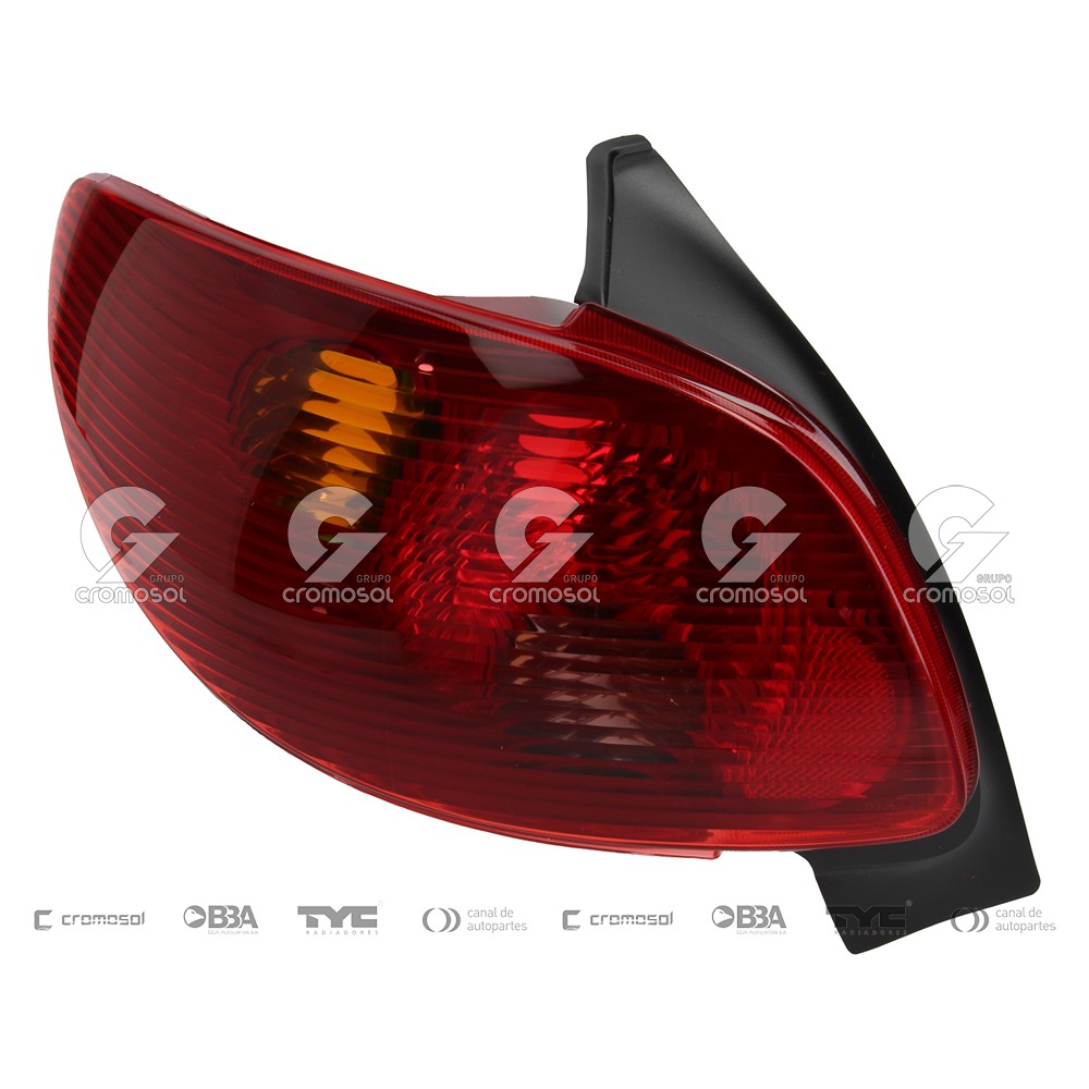 Faro trasero para Peugeot 206 F2 04-12 (Izquierdo)