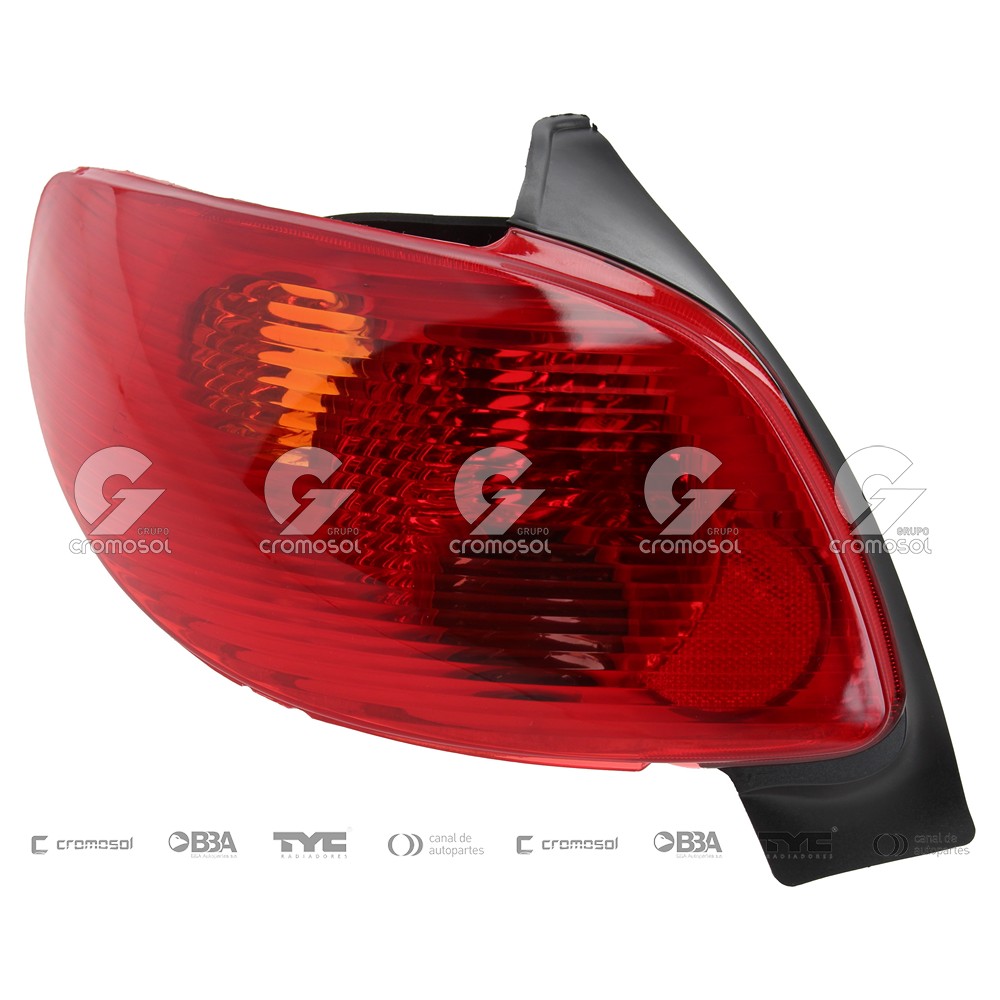 Faro trasero para Peugeot 206 F2 04-12 (Izquierdo)
