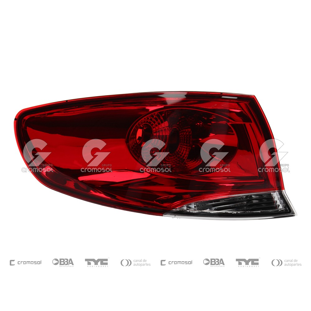 Faro trasero para Fiat Siena F3-I 07-09 (Izquierdo)