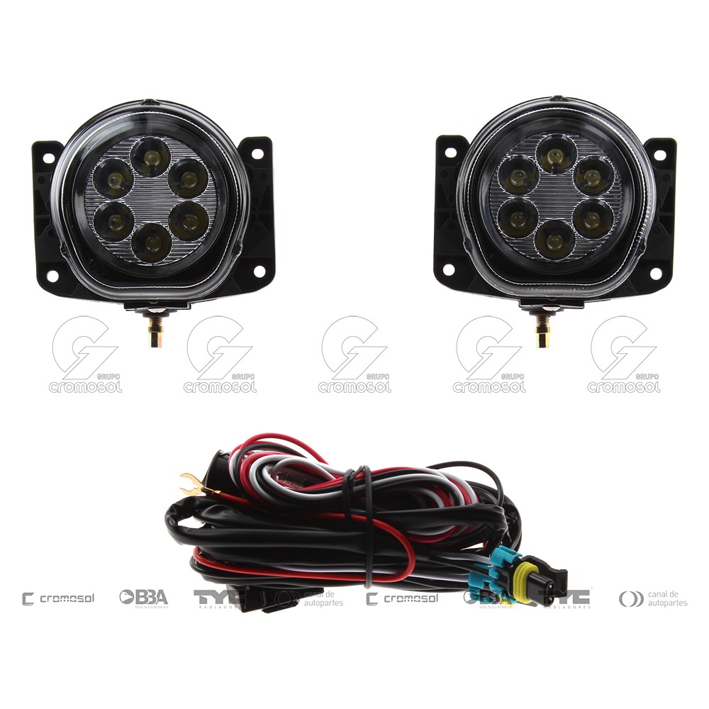 Faro auxiliar para Fiat Brava