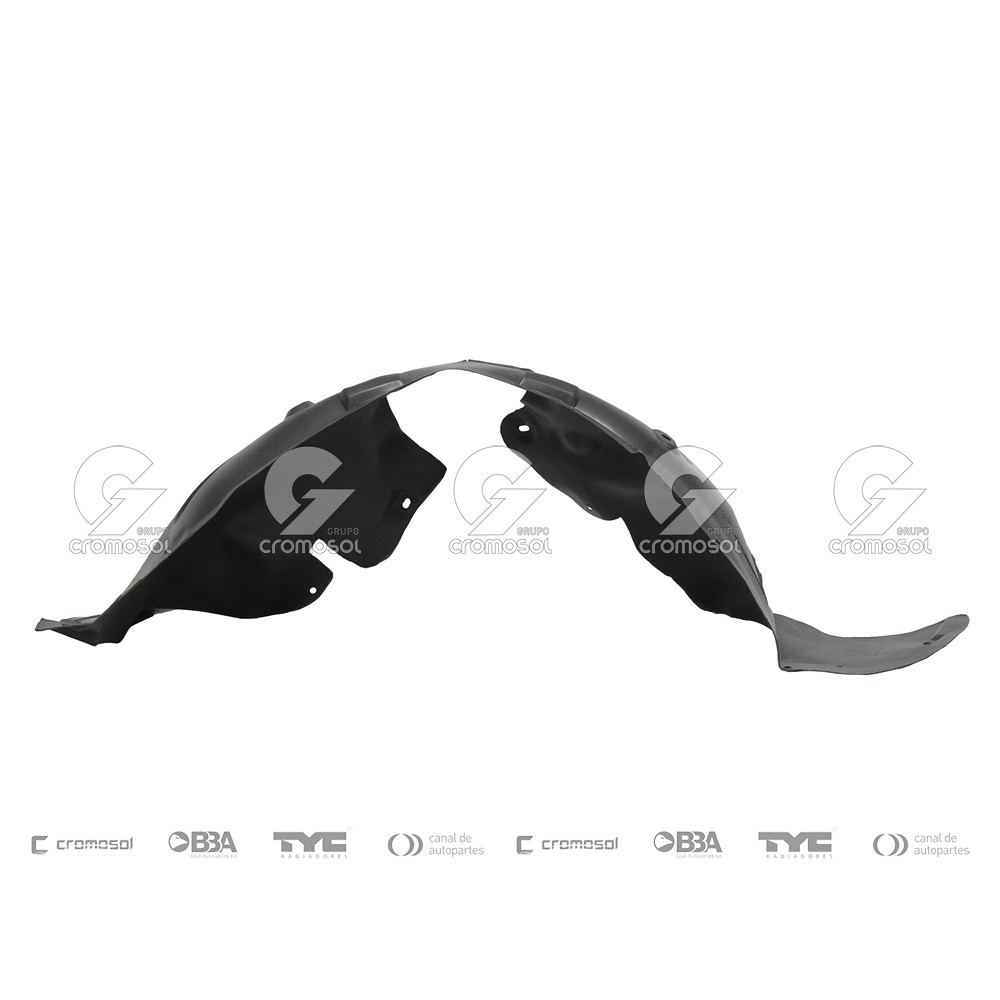 Guardaplast delantero para Peugeot 207 08-16 (Derecho)
