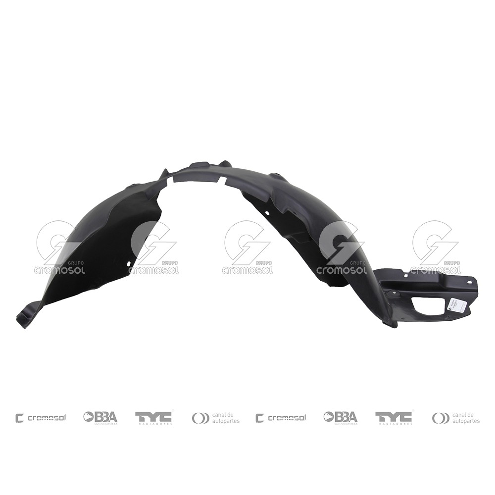 Guardaplast delantero para Peugeot 208 (Derecho)