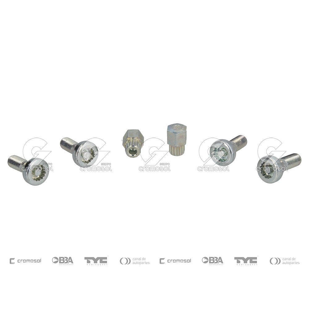 Tuerca antirrobo para Peugeot 207 08-16