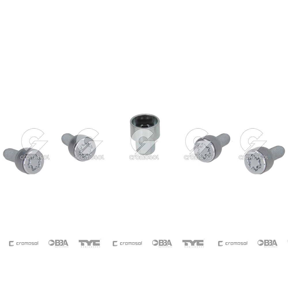 Tuerca antirrobo para Smart Fortwo 10-15