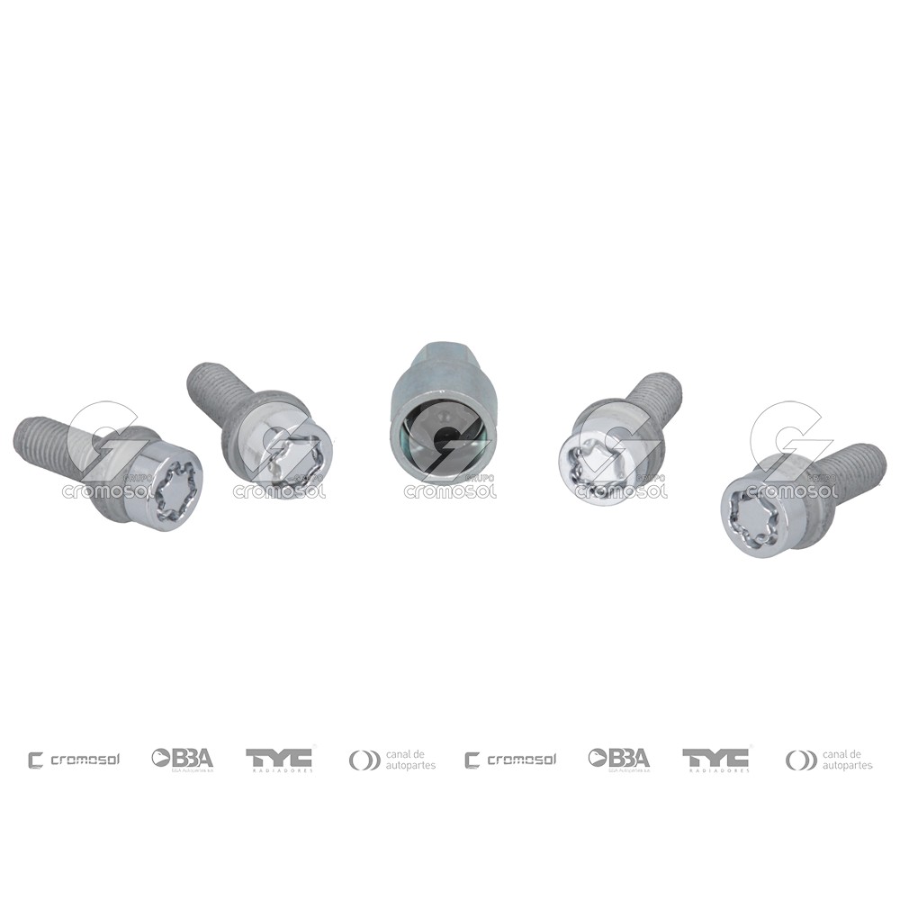 Tuerca antirrobo para Smart Fortwo 10-15