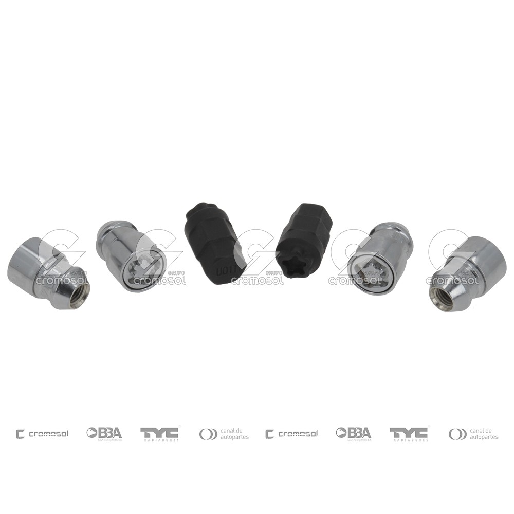 Tuerca antirrobo para Renault Captur