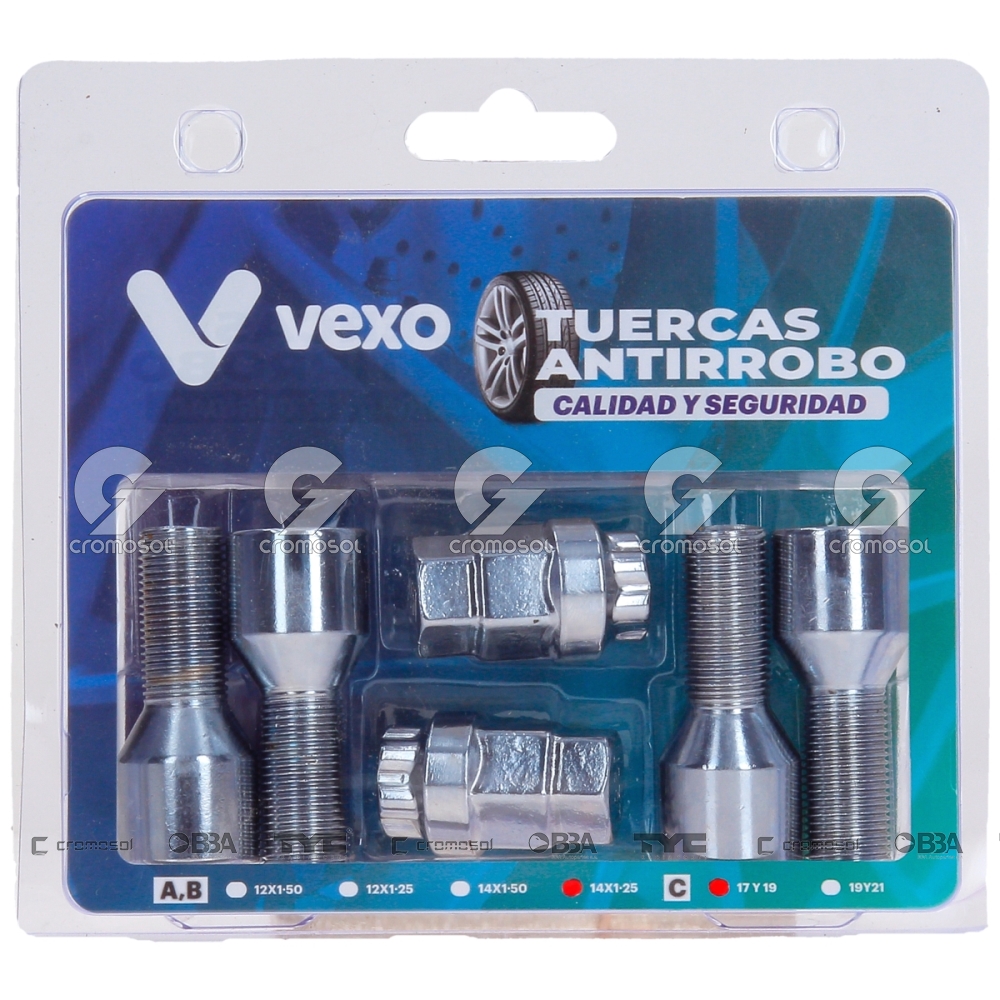Tuerca antirrobo para BMW Serie 1 120i (E87) 11-15