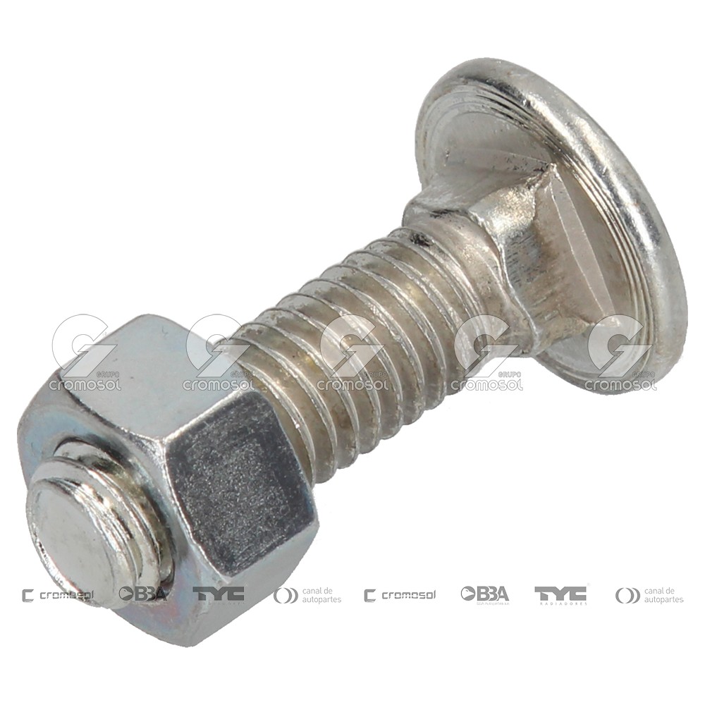 Bulon de paragolpe para Universal Universal Livianos 50/20 11 x 38 mm - 7/16 x 1 1/2 pulg.