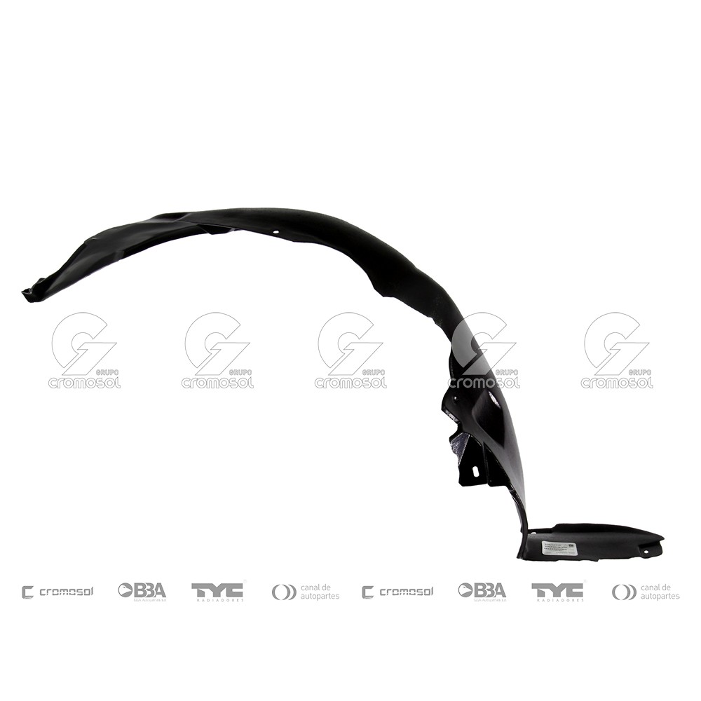 Guardaplast delantero para Chevrolet Aveo (Izquierdo)