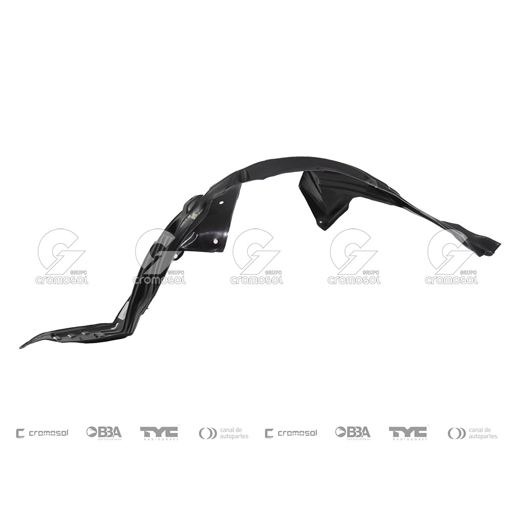 Guardaplast delantero para Honda City F1 (Izquierdo)