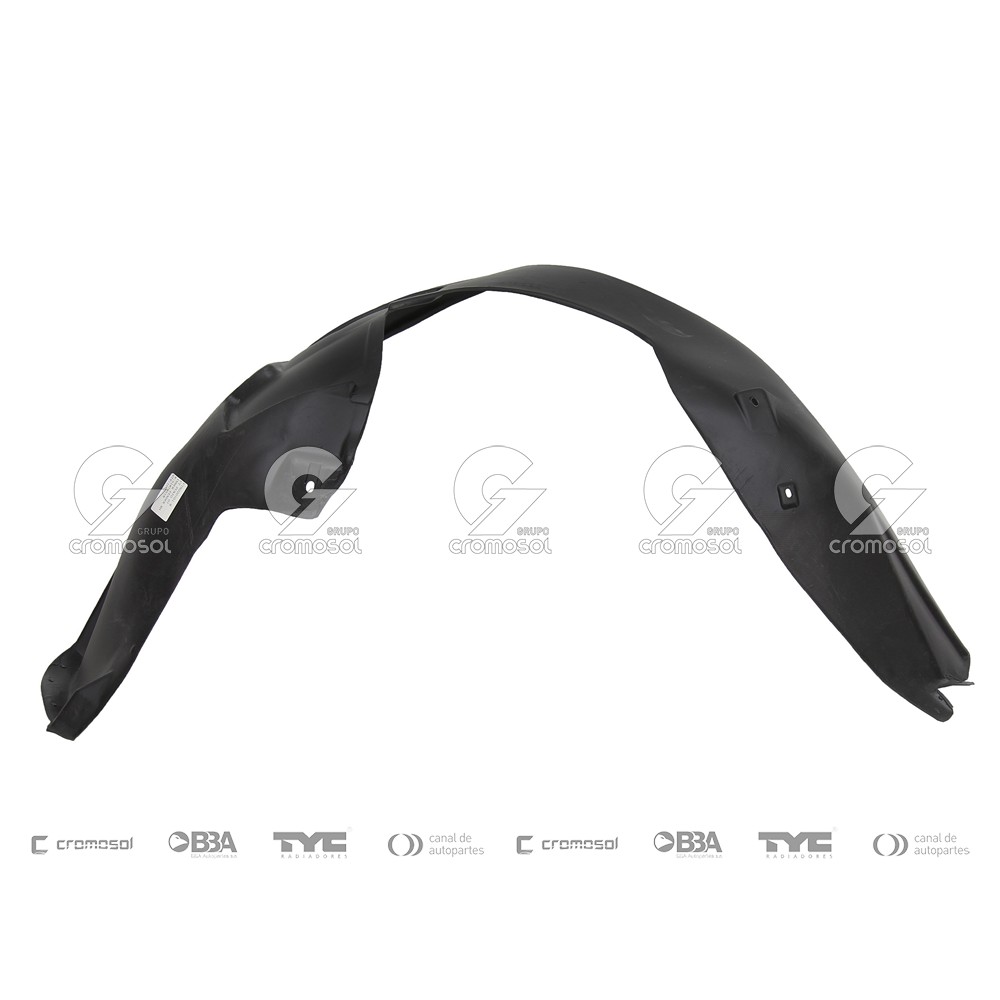 Guardaplast delantero para Fiat Punto F1 07-12 (Derecho)