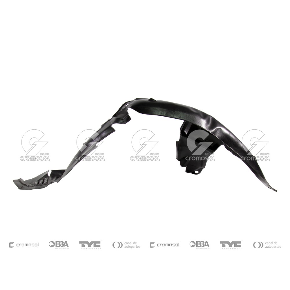 Guardaplast delantero para Renault Clio III F1 (Izquierdo)