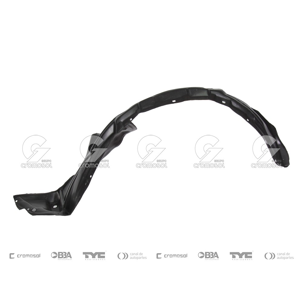 Guardaplast delantero para Toyota Hilux 12-15 (Izquierdo)