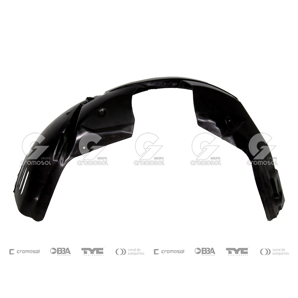 Guardaplast delantero para Ford Fiesta MK7-I (KD) (Derecho)