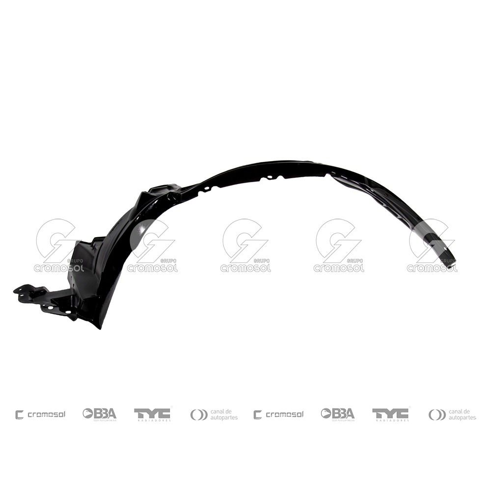 Guardaplast delantero para Toyota Hilux 16-19 (Izquierdo)