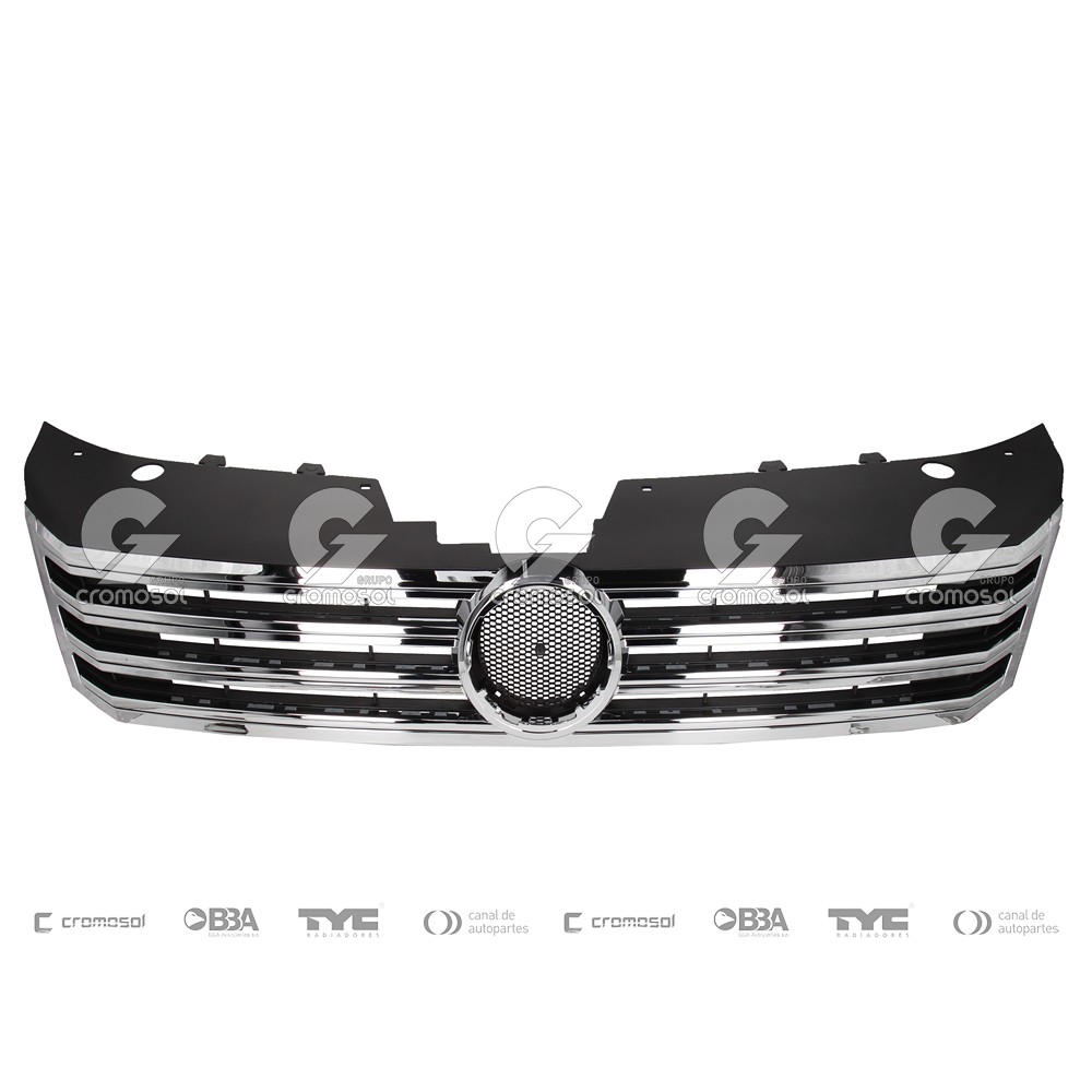 Rejilla central para Volkswagen Passat B7