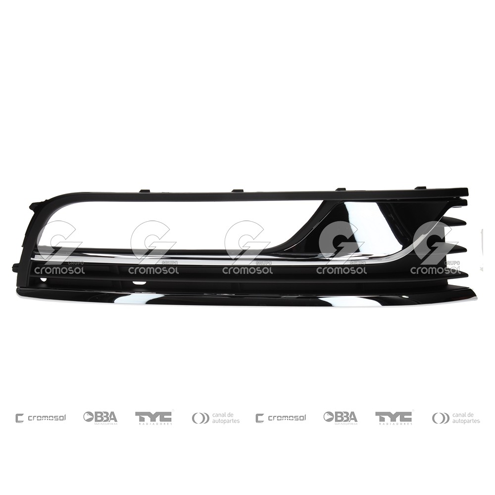 Rejilla/grilla lateral para Volkswagen Passat B7 (Derecho)