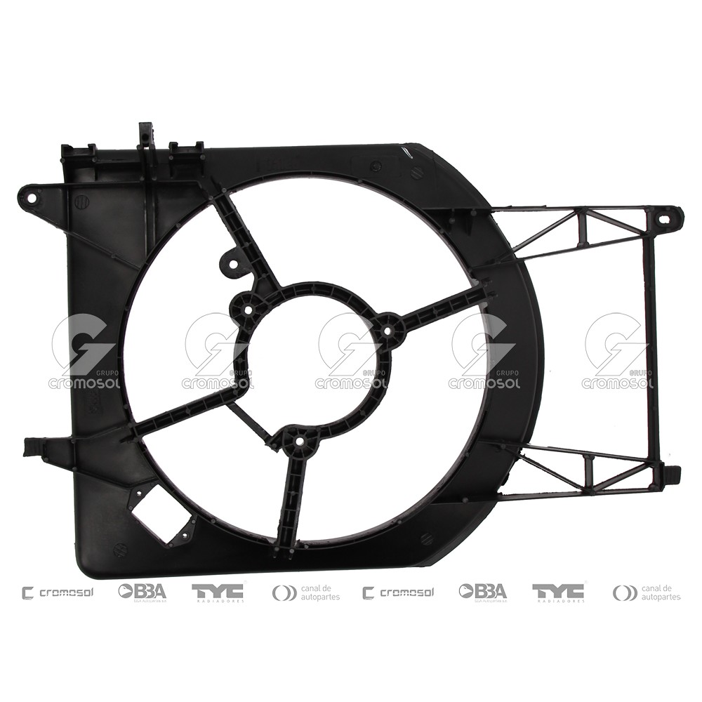 Encauzador para Fiat Idea F2 10-16