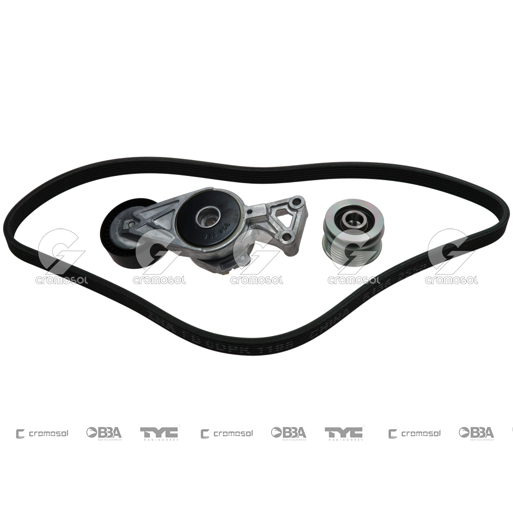 Kit correa de accesorios para Audi A3 02-04